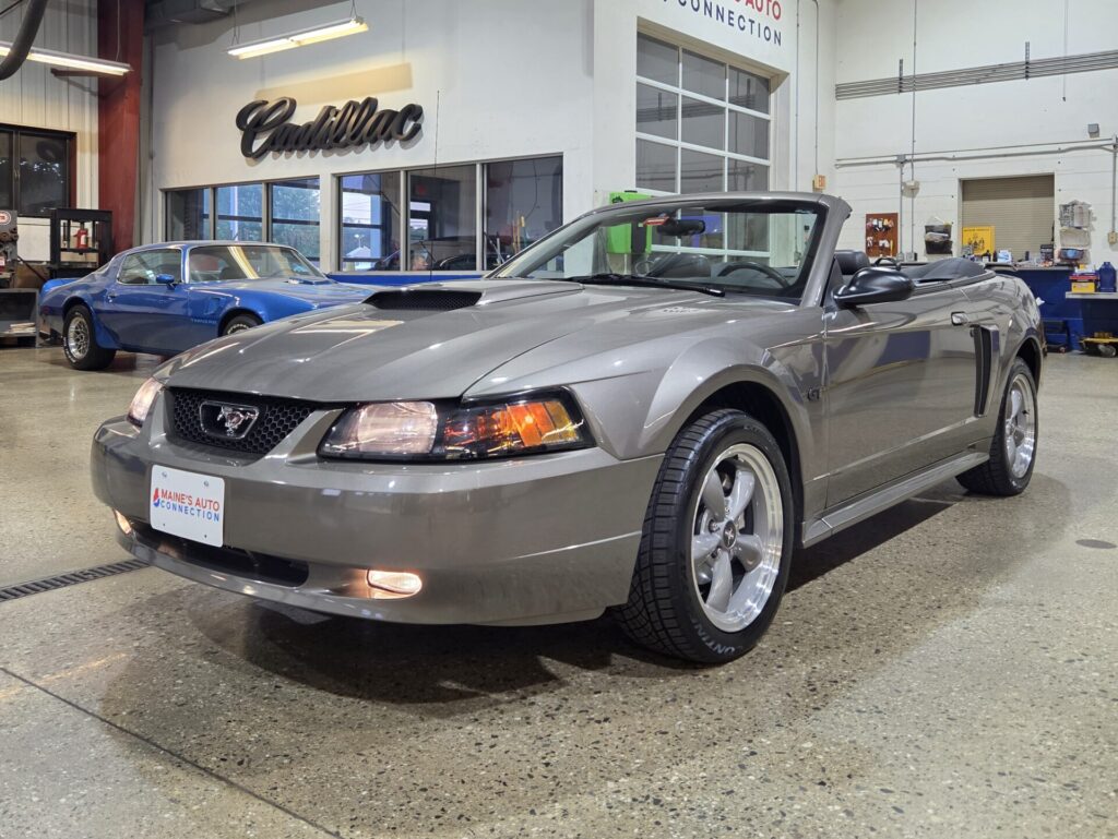 11K-Mile 2002 Ford Mustang GT Convertible 5 Speed Manual