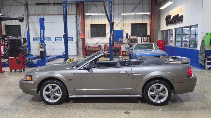 11K-Mile 2002 Ford Mustang GT Convertible 5 Speed Manual