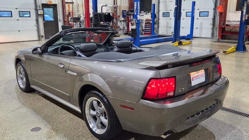 11K-Mile 2002 Ford Mustang GT Convertible 5 Speed Manual