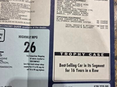 11K-Mile 2002 Ford Mustang GT Convertible 5 Speed Manual Photo Gallery — Photo 87