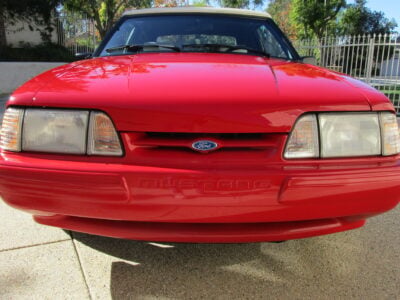 592-Mile 1993 Ford Mustang LX 5.0L Convertible 5 Speed Manual Photo Gallery — Photo 3