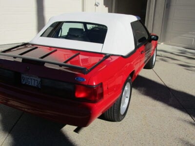 592-Mile 1993 Ford Mustang LX 5.0L Convertible 5 Speed Manual Photo Gallery — Photo 9