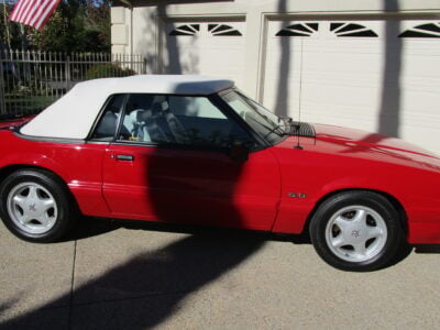 592-Mile 1993 Ford Mustang LX 5.0L Convertible 5 Speed Manual Photo Gallery — Photo 11