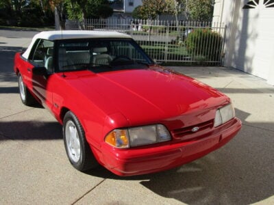 592-Mile 1993 Ford Mustang LX 5.0L Convertible 5 Speed Manual Photo Gallery — Photo 13