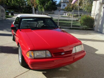 592-Mile 1993 Ford Mustang LX 5.0L Convertible 5 Speed Manual Photo Gallery — Photo 14