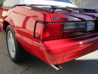 592-Mile 1993 Ford Mustang LX 5.0L Convertible 5 Speed Manual Photo Gallery — Photo 16