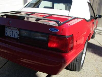 592-Mile 1993 Ford Mustang LX 5.0L Convertible 5 Speed Manual Photo Gallery — Photo 18