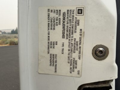 60K-Mile 1998 Chevrolet K3500 Silverado 4X4 Photo Gallery — Photo 63