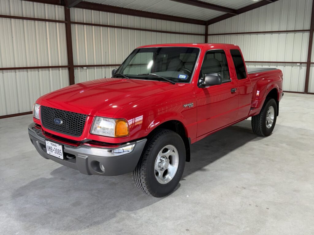 40K-Mile 2001 Ford Ranger XLT SuperCab Flareside 4X4