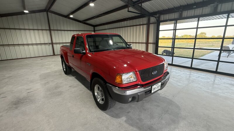 40K-Mile 2001 Ford Ranger XLT SuperCab Flareside 4X4