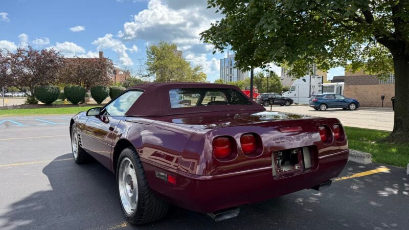 8K-Mile 1993 Chevrolet Corvette Convertible 40th Anniversary