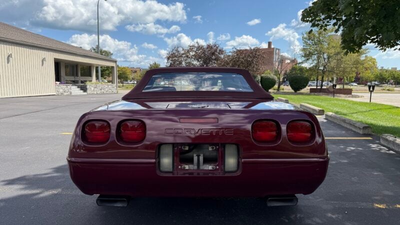 8K-Mile 1993 Chevrolet Corvette Convertible 40th Anniversary